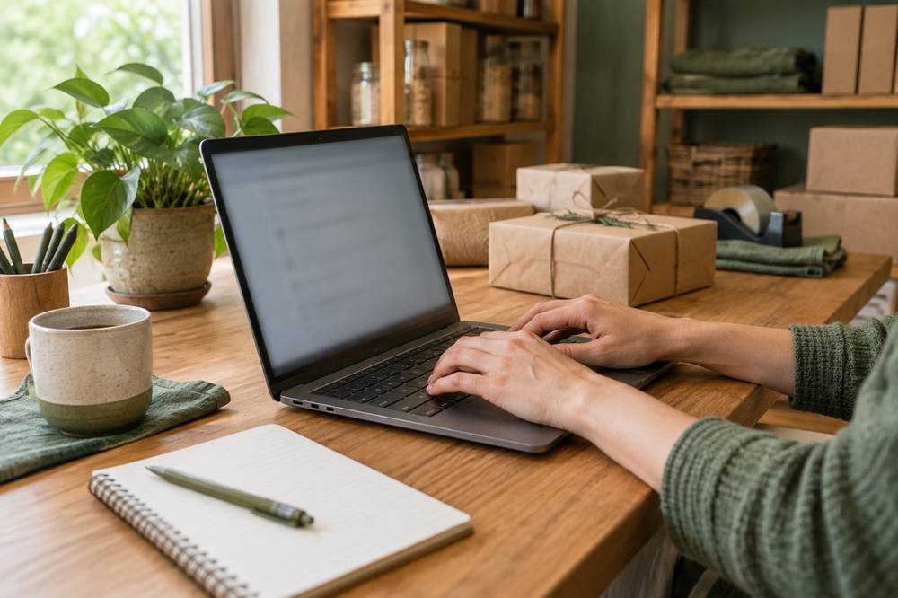 Editorial photo of a customer care workspace